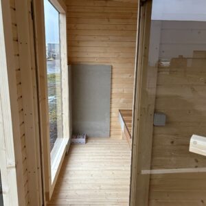 Dřevěná sauna 4 XL BOX RELAX