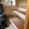 Dřevěná sauna 4 XL BOX RELAX