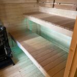 Dřevěná sauna 4 XL BOX RELAX