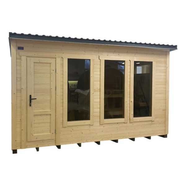 Dřevěná sauna 4 XL BOX RELAX