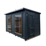 Dřevěná sauna 4 XL BOX RELAX