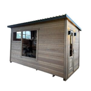 Dřevěná sauna 4 XL BOX RELAX