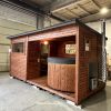 Dřevěná sauna 5 XL BOX COMBI