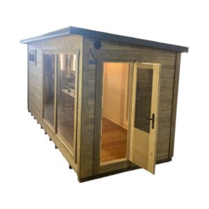 Dřevěná sauna 5 XL BOX RELAX