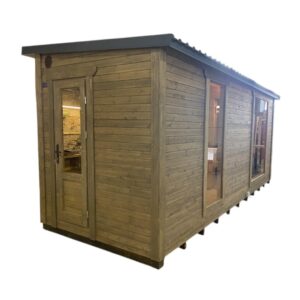 Dřevěná sauna 5 XL BOX RELAX