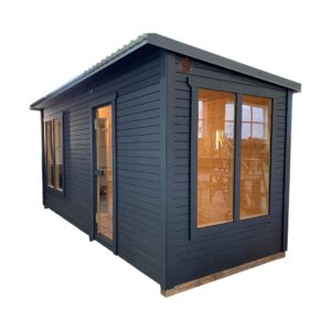 Dřevěná sauna 5 XL BOX RELAX