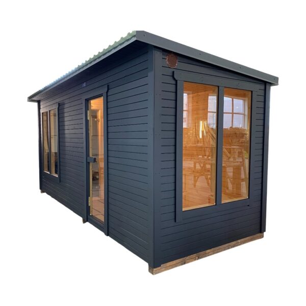 Dřevěná sauna 5 XL BOX RELAX