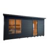 Dřevěná sauna 5 XL BOX RELAX