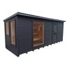 Dřevěná sauna 5 XL BOX RELAX