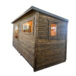 Dřevěná sauna 5 XL BOX RELAX