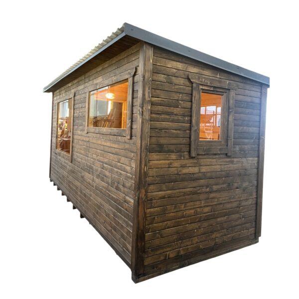 Dřevěná sauna 5 XL BOX RELAX