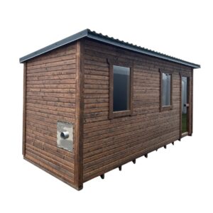 Dřevěná sauna 5 XL BOX RELAX