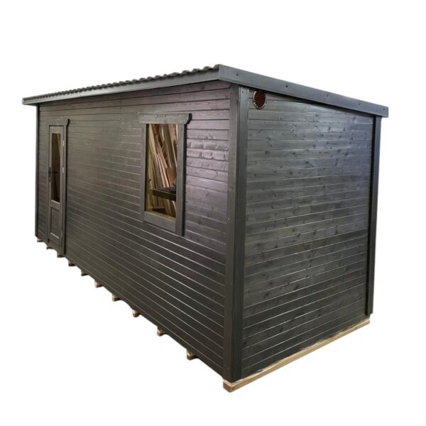 Dřevěná sauna 5 XL BOX RELAX