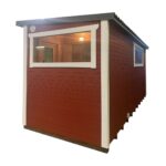 Dřevěná sauna 5 XL BOX RELAX