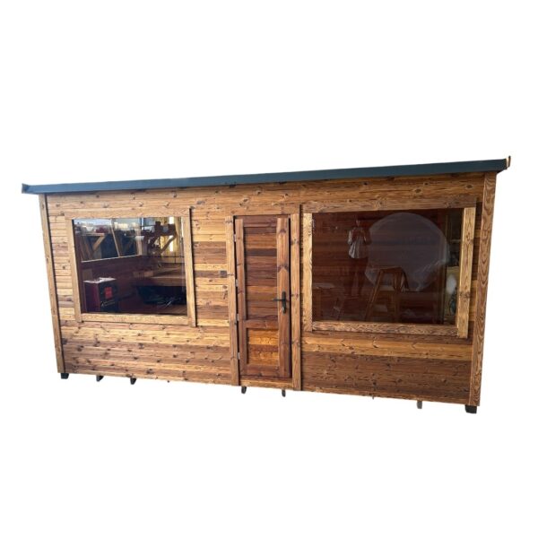 Dřevěná sauna 5 XL BOX RELAX