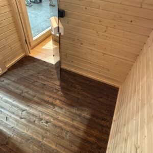 Dřevěná sauna 5 XL BOX RELAX