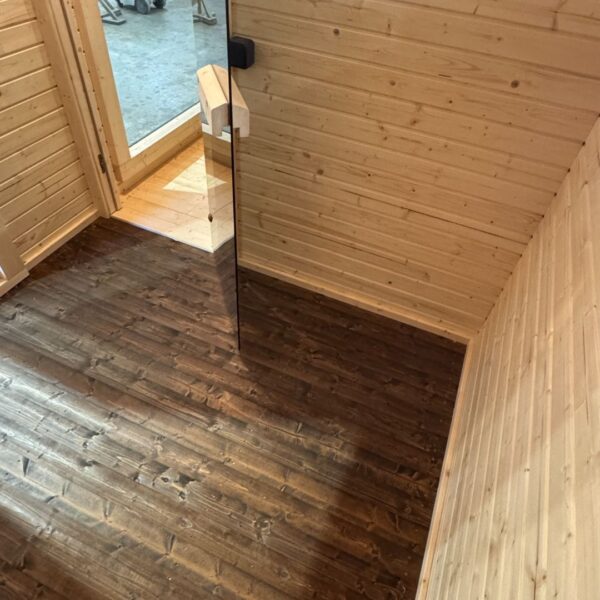 Dřevěná sauna 5 XL BOX RELAX