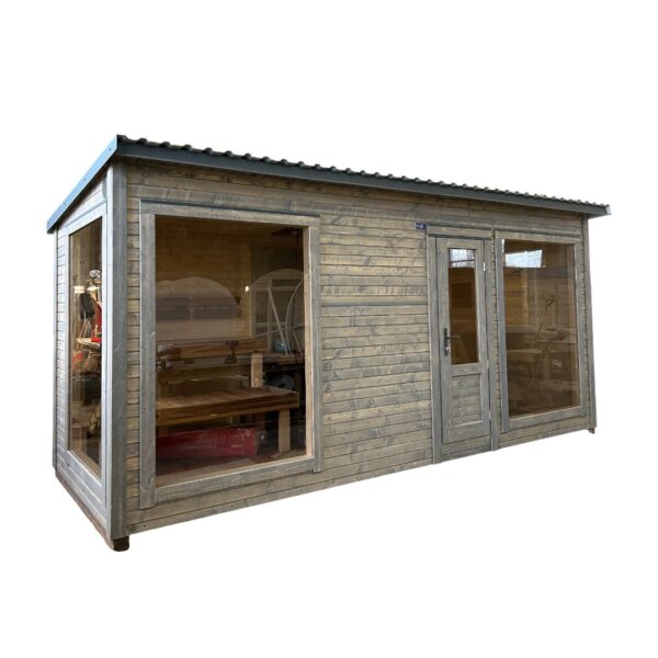 Dřevěná sauna 5 XL BOX RELAX