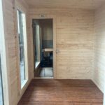 Dřevěná sauna 5 XL BOX RELAX