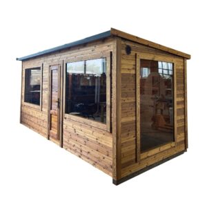 Dřevěná sauna 5 XL BOX RELAX