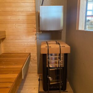 Dřevěná sauna 5 XL BOX RELAX