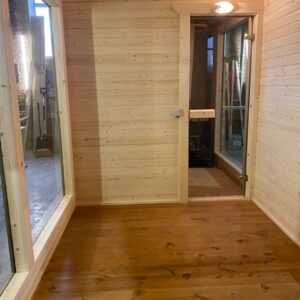 Dřevěná sauna 5 XL BOX RELAX