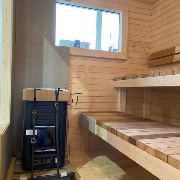 Dřevěná sauna 5 XL BOX RELAX