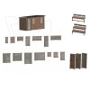 Dřevěná sauna 5 XL BOX RELAX