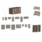 Dřevěná sauna 5 XL BOX RELAX