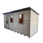 Dřevěná sauna 5 XL BOX RELAX