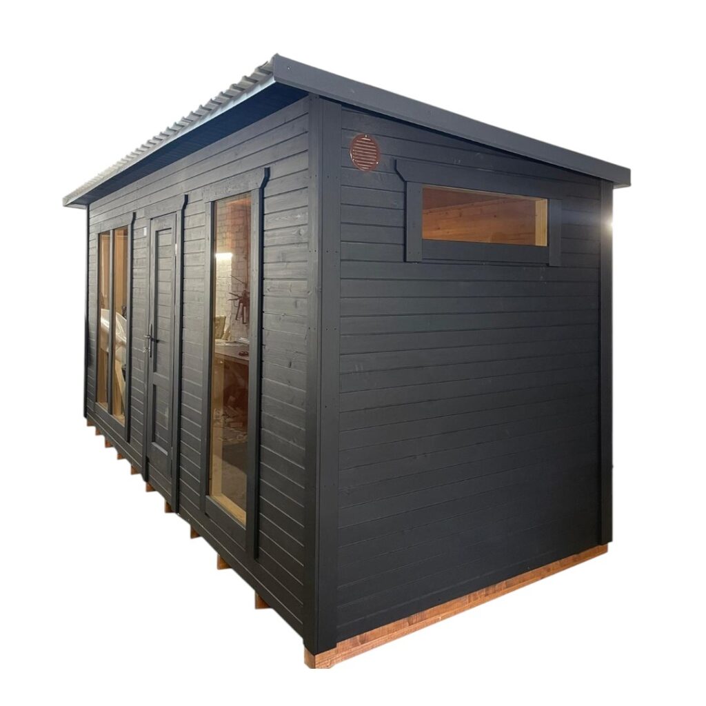 Dřevěná sauna 5 XL BOX RELAX