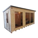 Dřevěná sauna 5 XL BOX RELAX