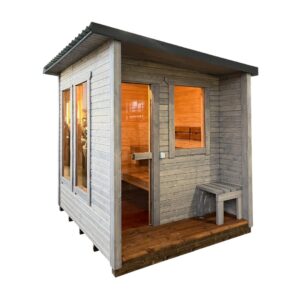 Dřevěná sauna L BOX