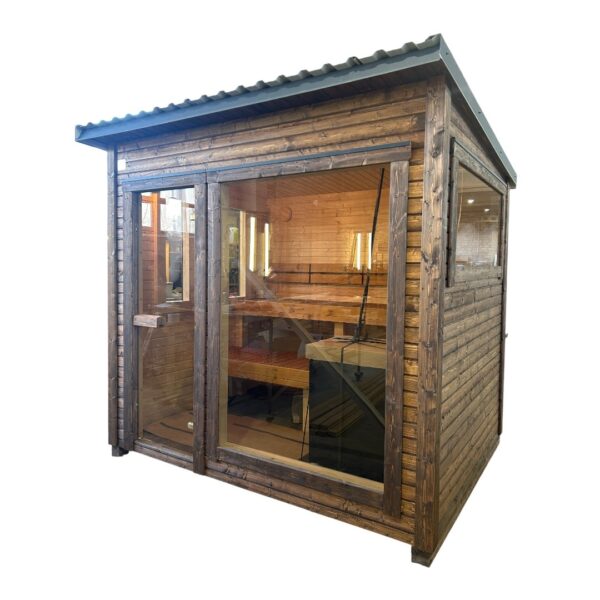 Dřevěná sauna L BOX