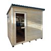 Dřevěná sauna L BOX