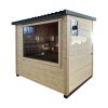 Dřevěná sauna L BOX
