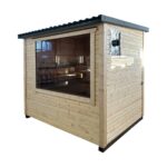 Dřevěná sauna L BOX