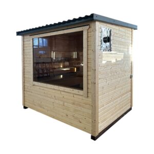 Dřevěná sauna L BOX