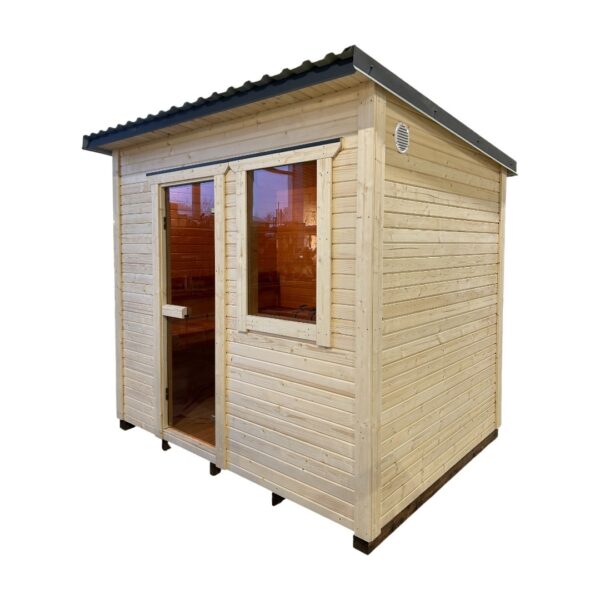 Dřevěná sauna L BOX