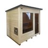 Dřevěná sauna L BOX