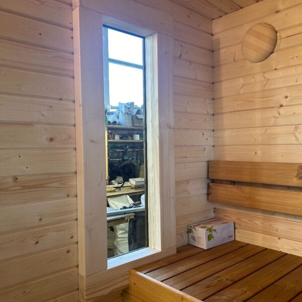 Dřevěná sauna L BOX