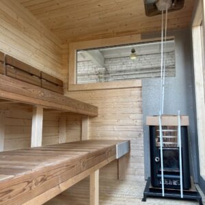 Dřevěná sauna L BOX