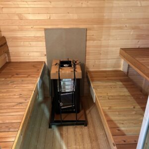 Dřevěná sauna L BOX