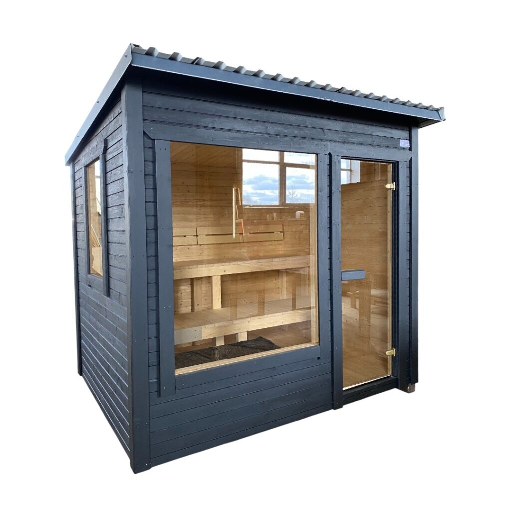 Dřevěná sauna L BOX