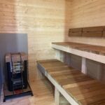 Dřevěná sauna L BOX