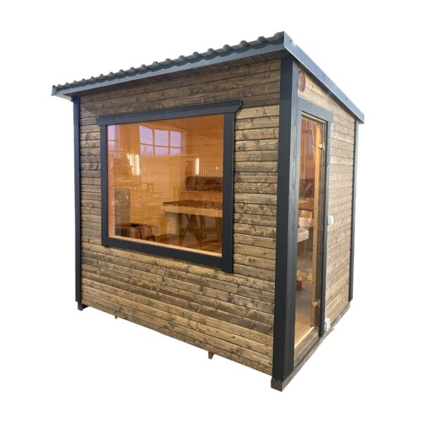 Dřevěná sauna L BOX