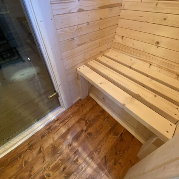 Dřevěná sudová sauna RELAX – 3 m