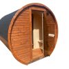Dřevěná sudová sauna RELAX – 3 m
