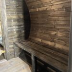 Dřevěná sudová sauna RELAX – 4 m