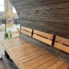 Dřevěná sudová sauna RELAX – 4 m
